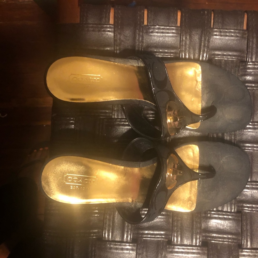 Black sandals